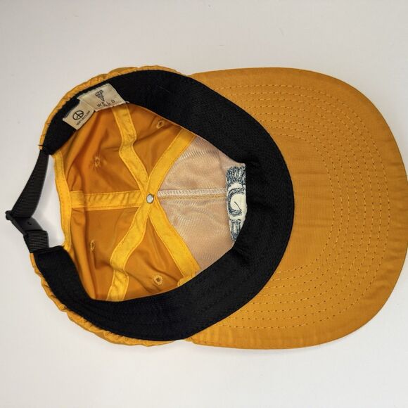 WELD MFG Richmond Farmers Market Nylon Hat Orange Teal Logo Adjustable Snapback - Picture 4 of 6
